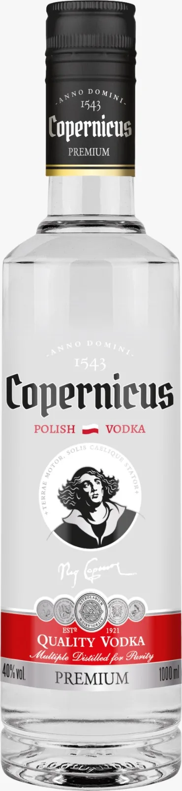 Copernicus vodka bottle grain neutral spirit good price high quality spirit bottle custom packaged spirit supplier