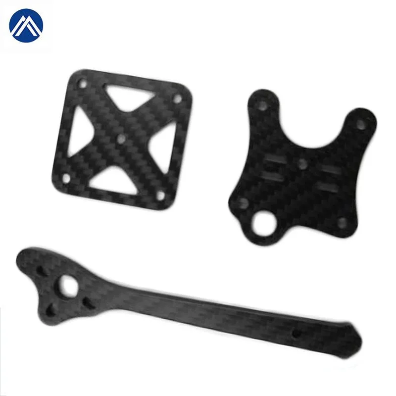 Custom cnc machining accessories carbon fiber cnc service  cnc cutting 3K carbon fiber plate sheet for unmanned aerial vehicle