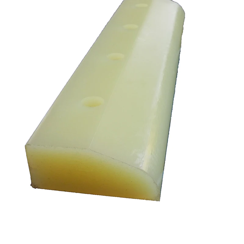 Polyurethane Belt Conveyor Cleaner PU Urethane Scraper Replacement Primary and Secondary For Mining