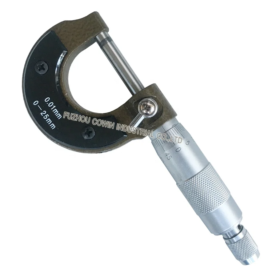 Higu accuracy External micrometer 25-50mm Super Hard Carbide Tipped Premium Outside Micrometer