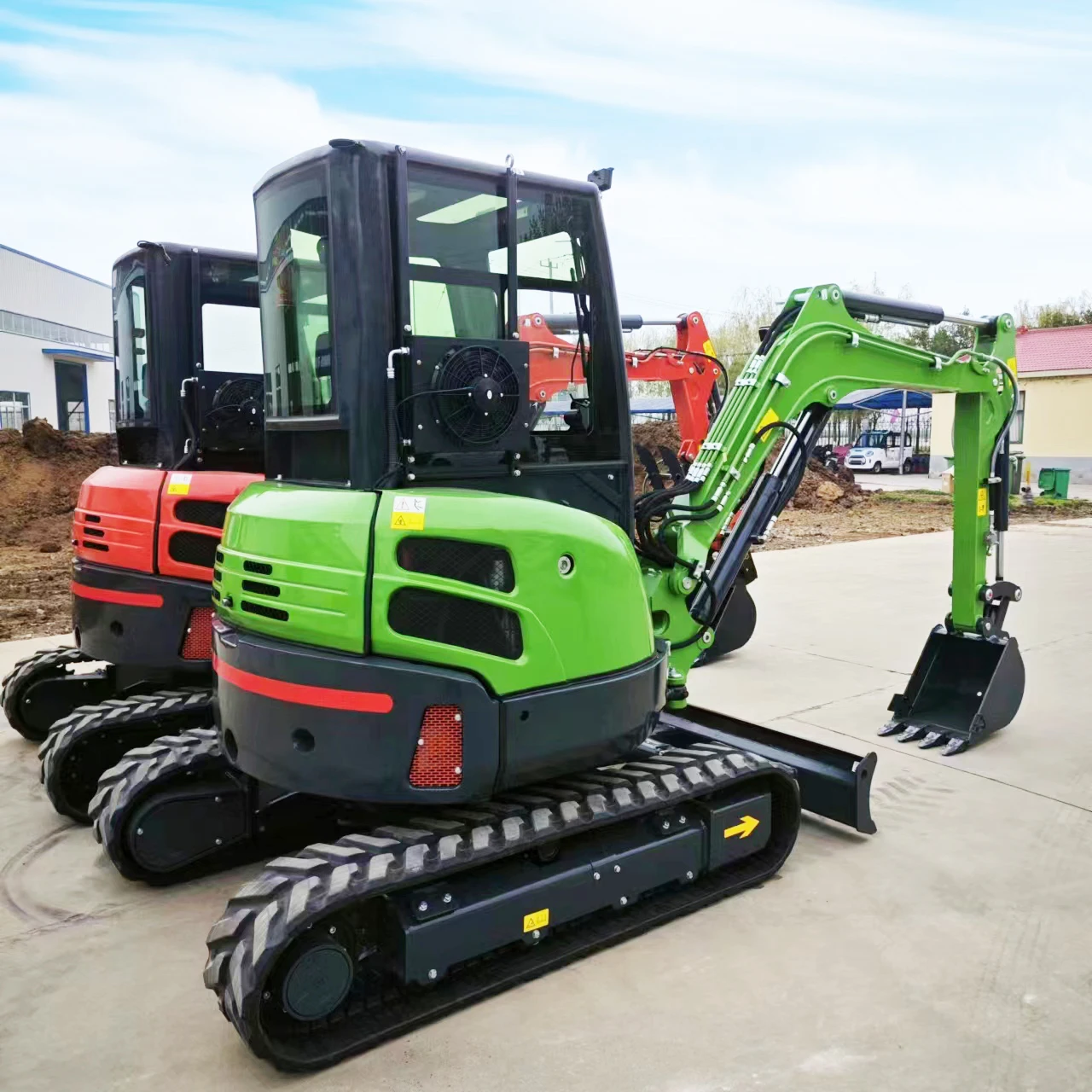 Free Shipping EPA Excavator 3.5 Ton Japan Engine Crawler Digger Farm Used Mini Mini Excavator Machine For Sale