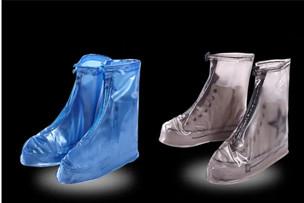 colorful pvc rain shoes cover rain waterproof antiskid for outdoor