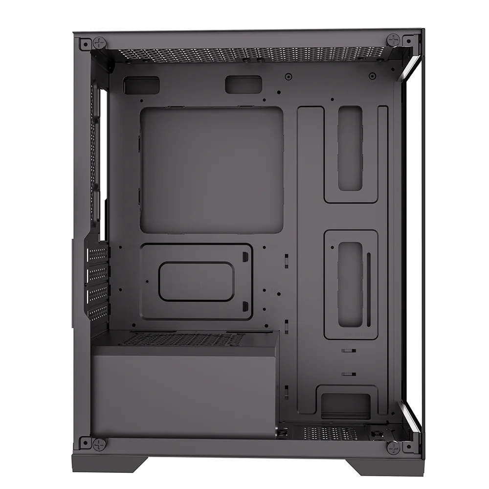 Factory Gaming Case Pc Micro ATX Mini-ITX  Tempered Glass Computer Cabinet Chassis Computer Cases Towers For Desktop USB3.0