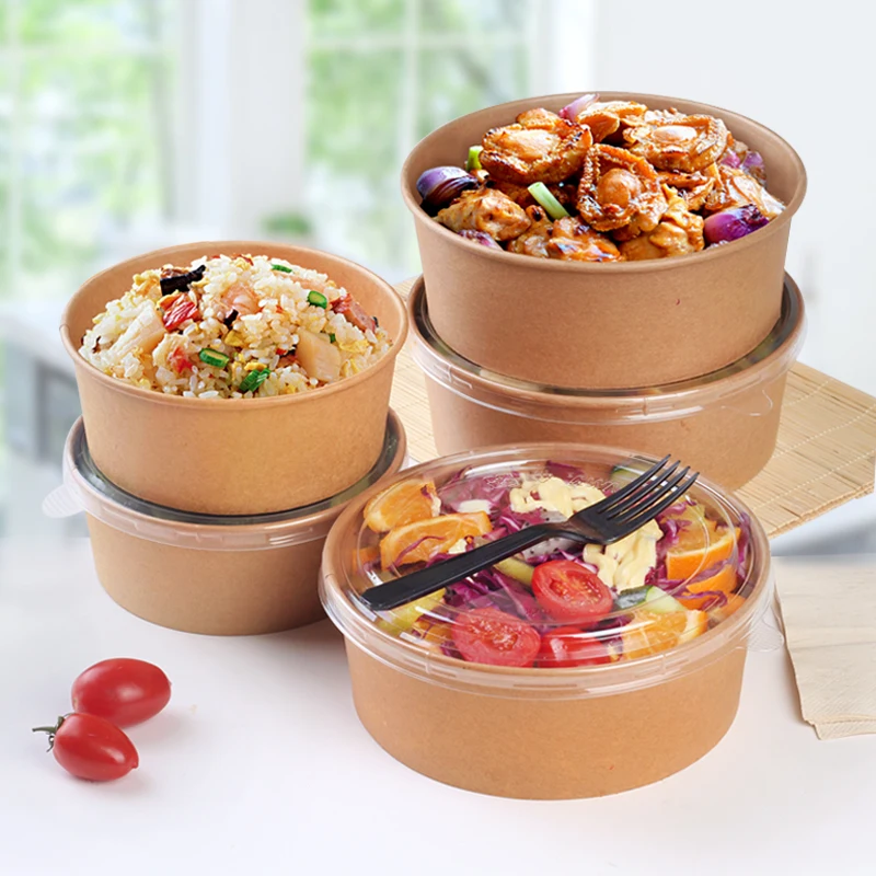 kraft paper soup container take away soup noodle containers kraft supplies soup cup paper food containers food paper bowl