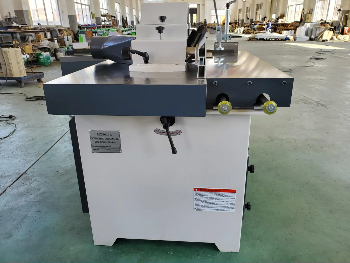 Compact design table milling  vertical spindle moulder ideal machine