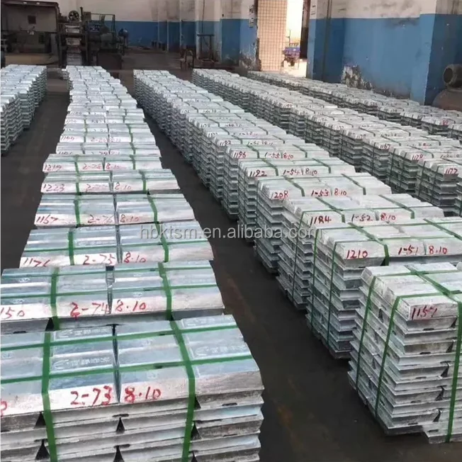 Manufacturer Direct Selling High-Quality 99.99% Low-Cost Zinc Ingot Zinc Alloy Ingot