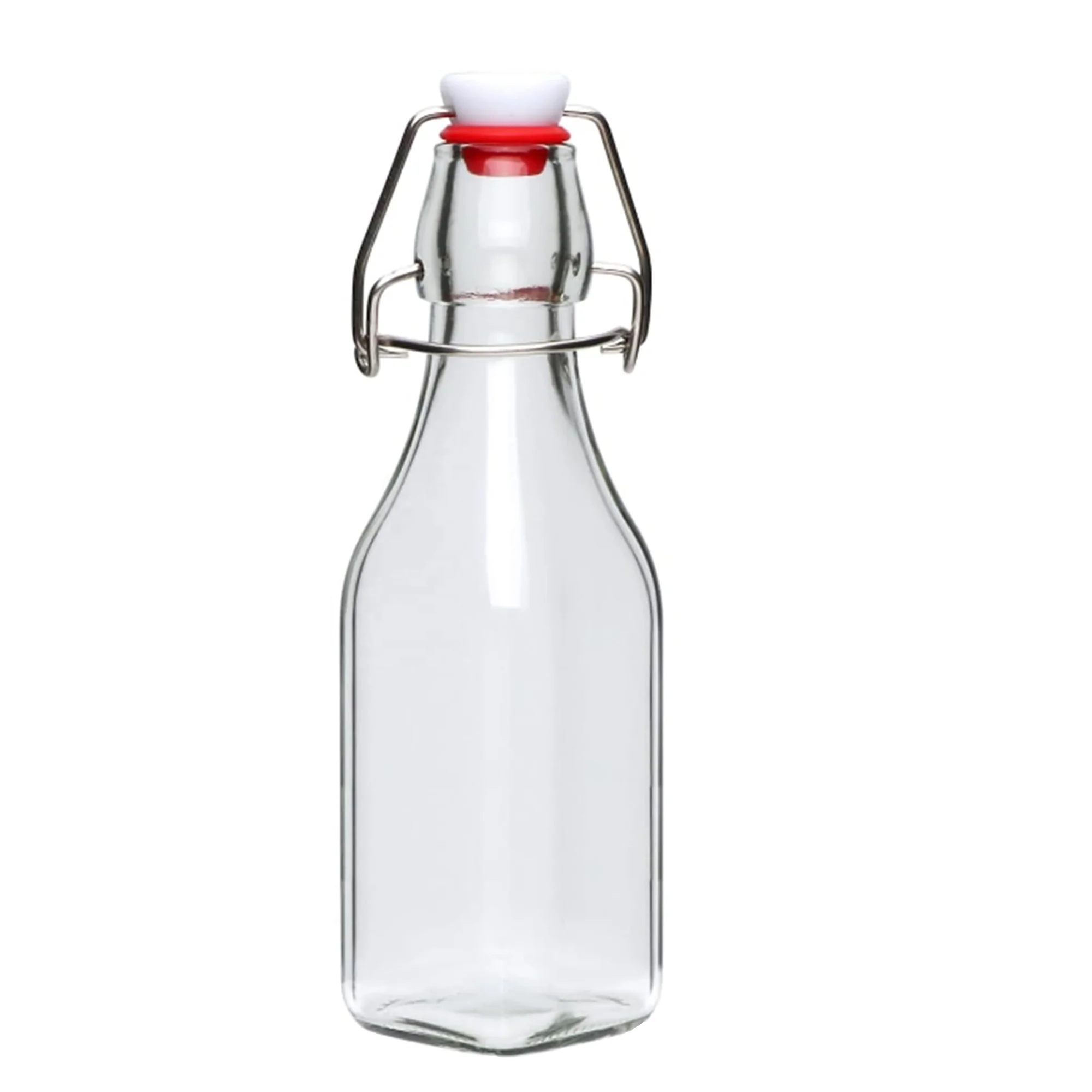 Фабрика производит оптовые пустые упаковки 100ml500ml750ml стеклянные бордовые бутылки