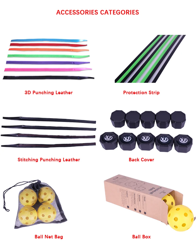 Wholesale Customized Multifunctional Pickleball Paddle Carbon Fiber Pickleball Paddle Rackets Squash Racket