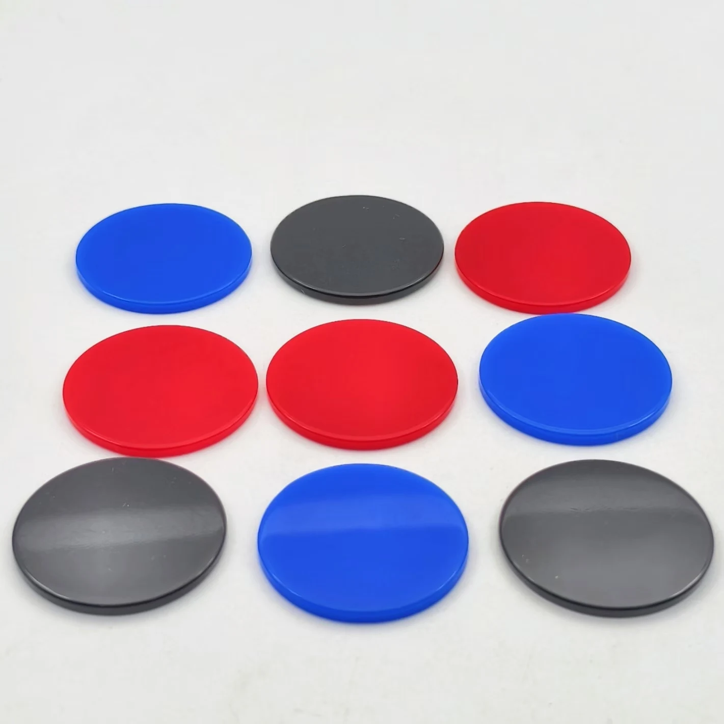 factory direct sales table games poker chips chess pieces acrylic double layer backgammon checker colored generic chips