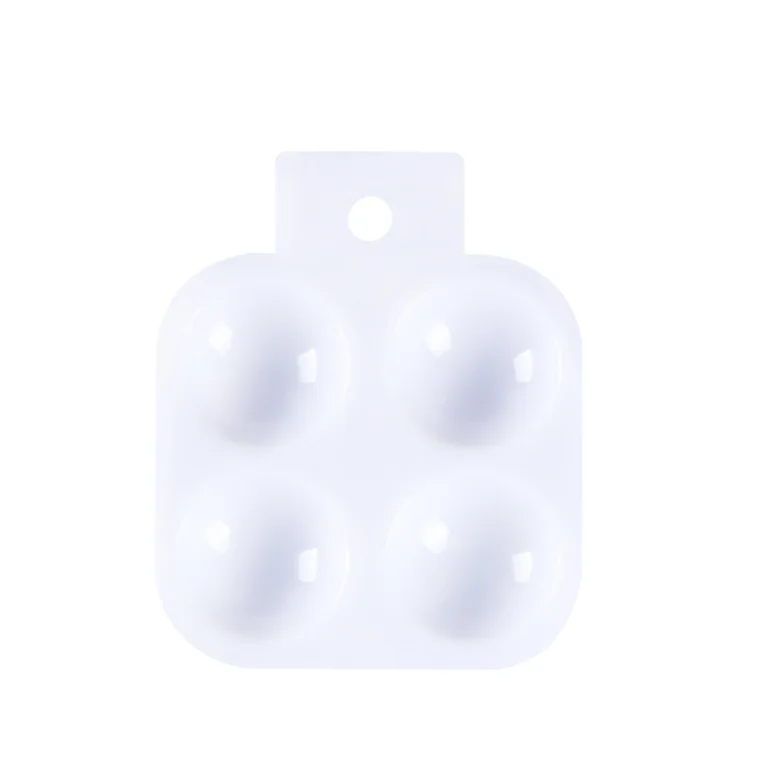 4 Wells Paint Tray Palettes Plastic Pallets for Kid,Adult,Student to Acrylic Oil Watercolor Craft DIY Art Painting