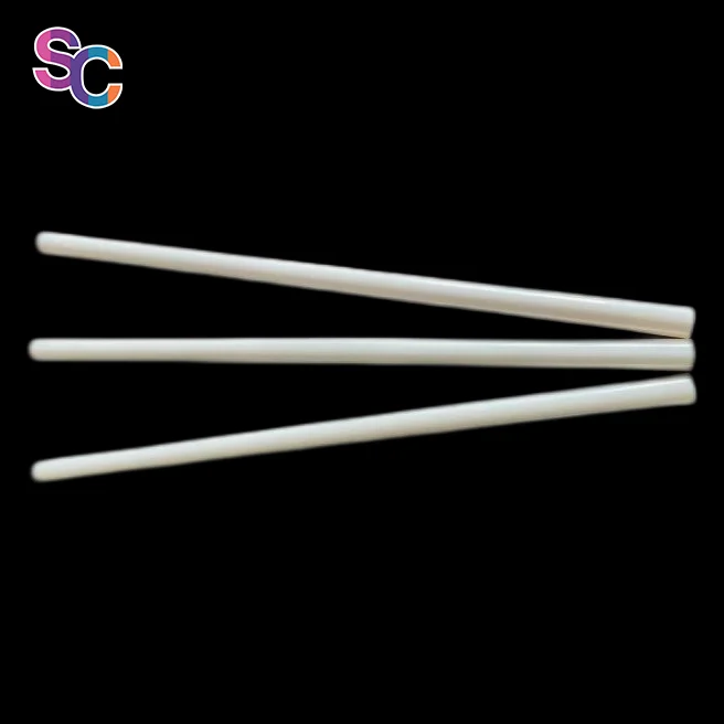 High grade ceramic zta custom ground ceramic hollow tube high temperature ceramic tube