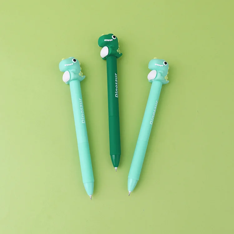 Fashion cute silicone egg dragon pressing pen small fresh and cute student writing pen