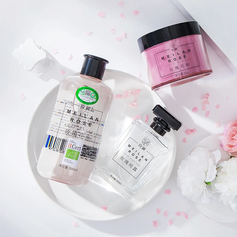 Flower Love Set Rose Pure Dew Original Milk Edible Rose Concentrated Juice Tea Fresh Rose Juice