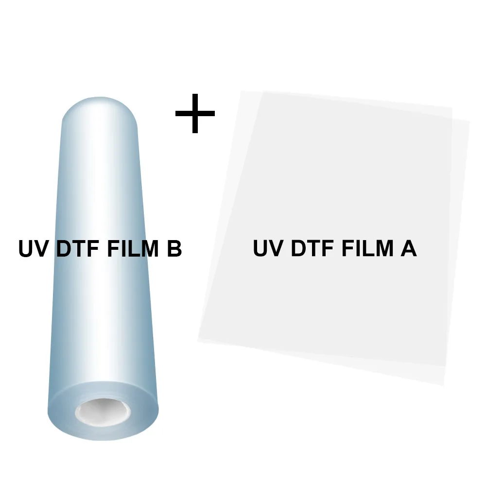 Xcellent wholesale price Hot Sell UV DTF Film A3 A4 30cm 60cm Size Film Roll For Direct UV DTF Printing