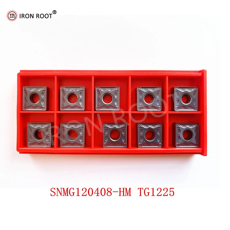 IRON ROOT SNMG120408 SNMG120404 SNMG120408 TG1225 Tungsten Carbide CNC Lathe Cutting Tools Machining  Turning Inserts