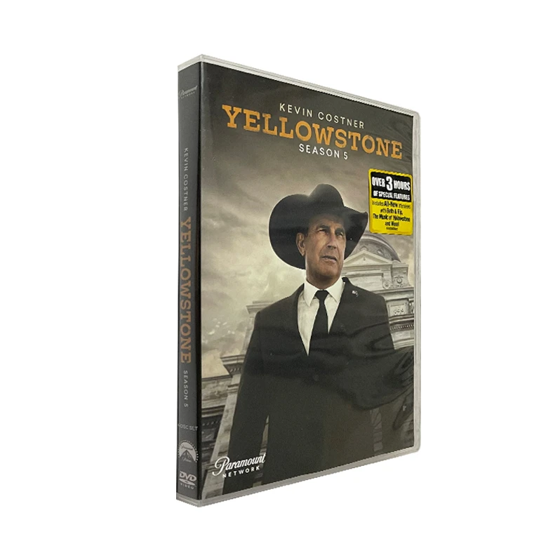 YELLOWSTONE SEASON FIVE PART 1 4DVD New Release Wholesale Dvd Movies Tv Series Shopify EBay Hot Selling in Bulk Free Ship