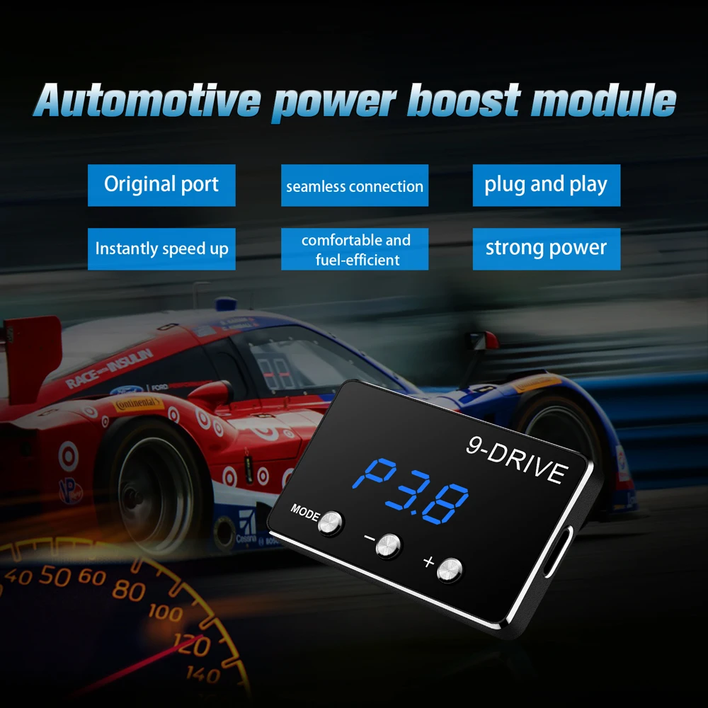 F1 Car Special Fast Speed Strong Power 9 Drive Electronic Throttle Controller Throttle Accelerator Automotive Hud Head Up Displa