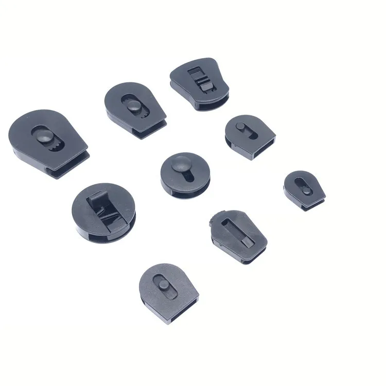 Wholesale rope lock spring snap ring single hole wire drawing rope check valve antique clothing shoelace rope accessories