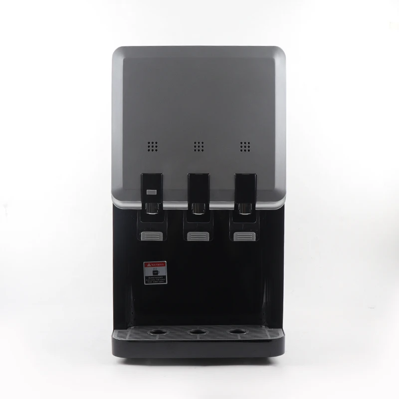 Home use desktop water cooler  hot&cold normal children safety lock RO water dispenser purifier cooler