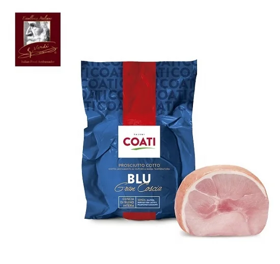 8.3kg Cooked Ham Gluten free and dairy free Pork Meat Giuseppe Verdi Selection made Italy