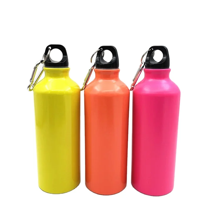 supplier RUIPACK OEM Customized outdoor sport aluminium water bottle for promotion with carabiner