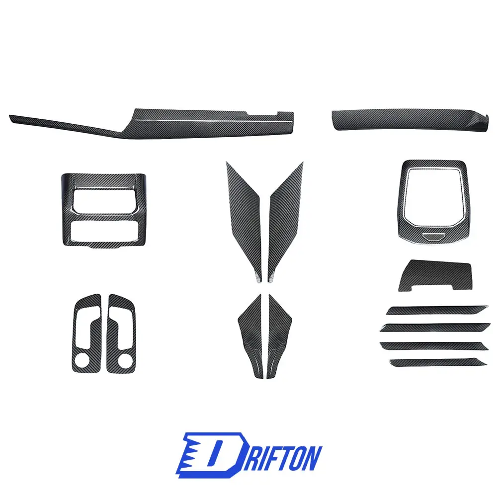 Dry Carbon Fiber Interiors Kit For BMW G60 New 5 Series