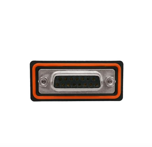 Military Quality Waterproof HR 15P Female Right Angle Dip Connector For Balance car