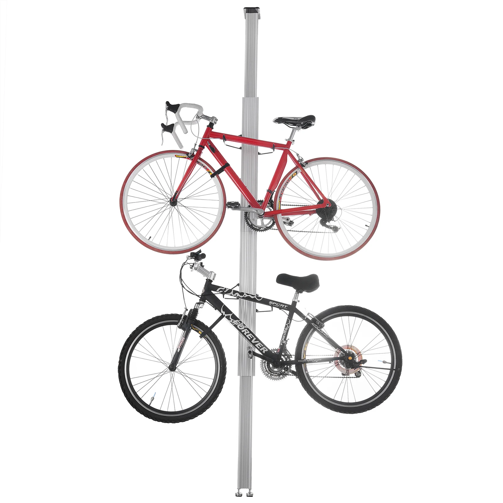Wholesale Two-Bike Bicycle Showing Stand Wall Hooks Hanger Bike Storage Rack