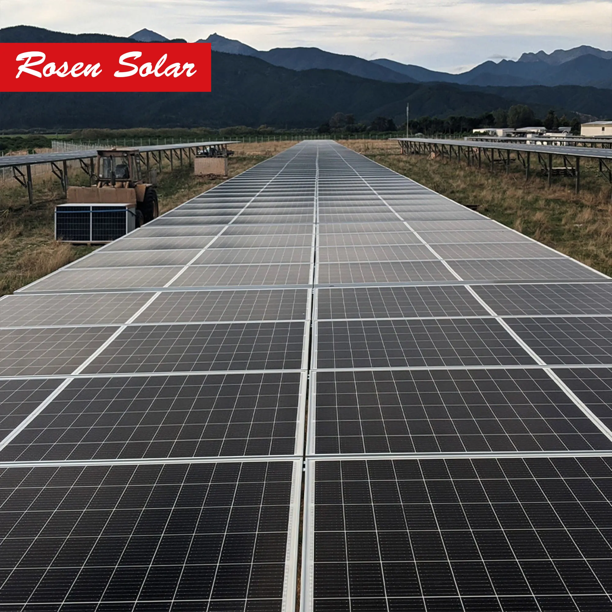 Rosen brand 580W N type TOPCON bifacial solar panels stock prices Tier 1 cheap price