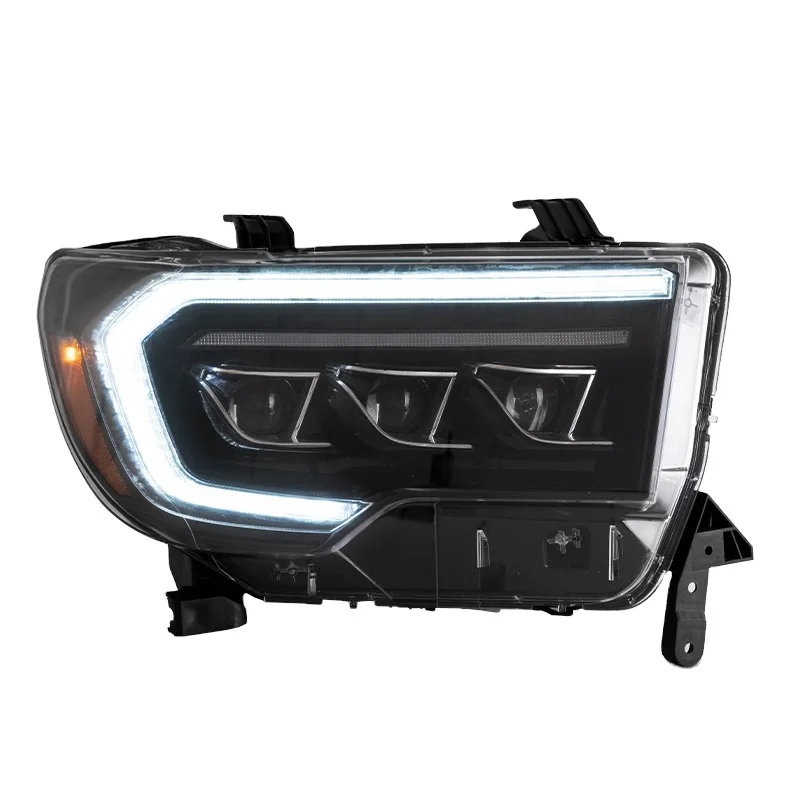 Vland Factory Wholesale LED Head Light for Toyota Tundra 2007-2013 Sequoia 2008-2020 Car Parts Auto Lamp Sequential Accessories