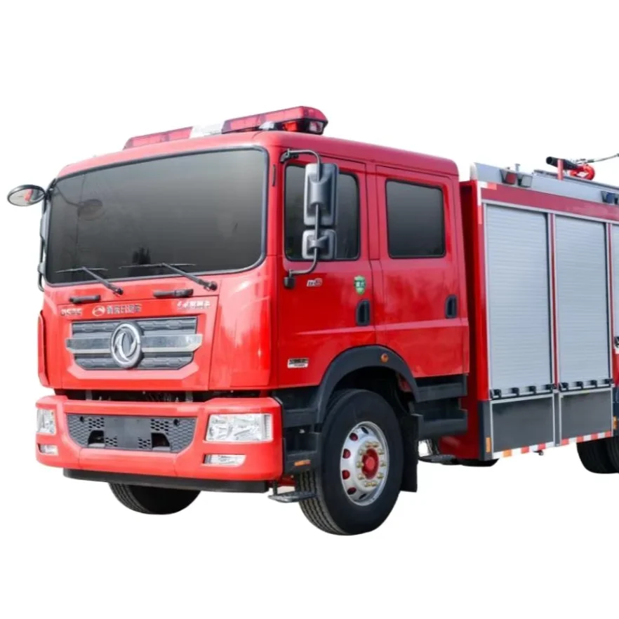 Custom 4x2 Dongfeng D9 Fire Tender Truck  with Pump Firefighting Rescue Fire Engine Truck