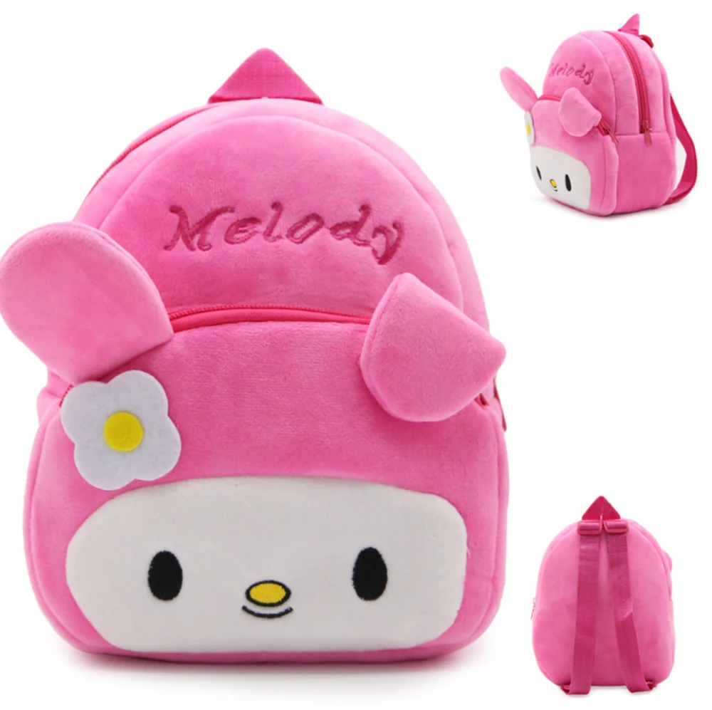 
Детские школьные ранцы с 3D рисунком из мультфильма, плюшевый милый рюкзак для девочек и мальчиков с животными для детей 