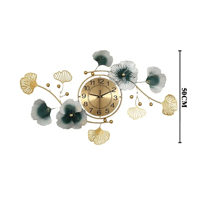 European style home fashion creative clock living room luxury atmosphere art wall clock restaurant clock personality wall watch