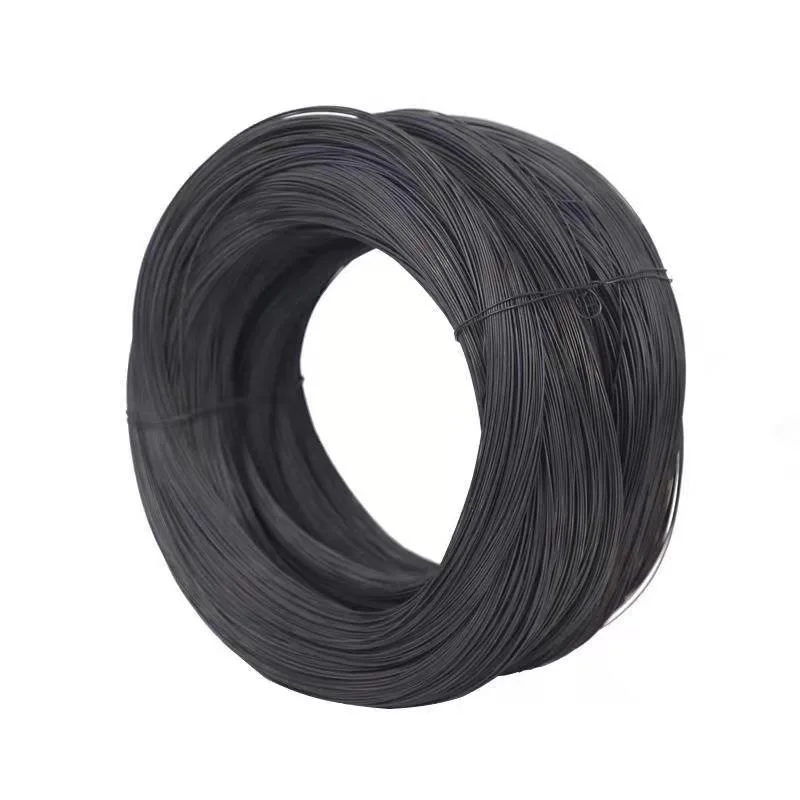 Factory black annealed electro galvanized steel iron binding wire