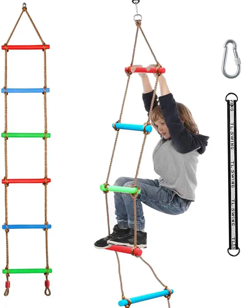 Toy  Playground Swing Plastic Climbing Rope Ladder