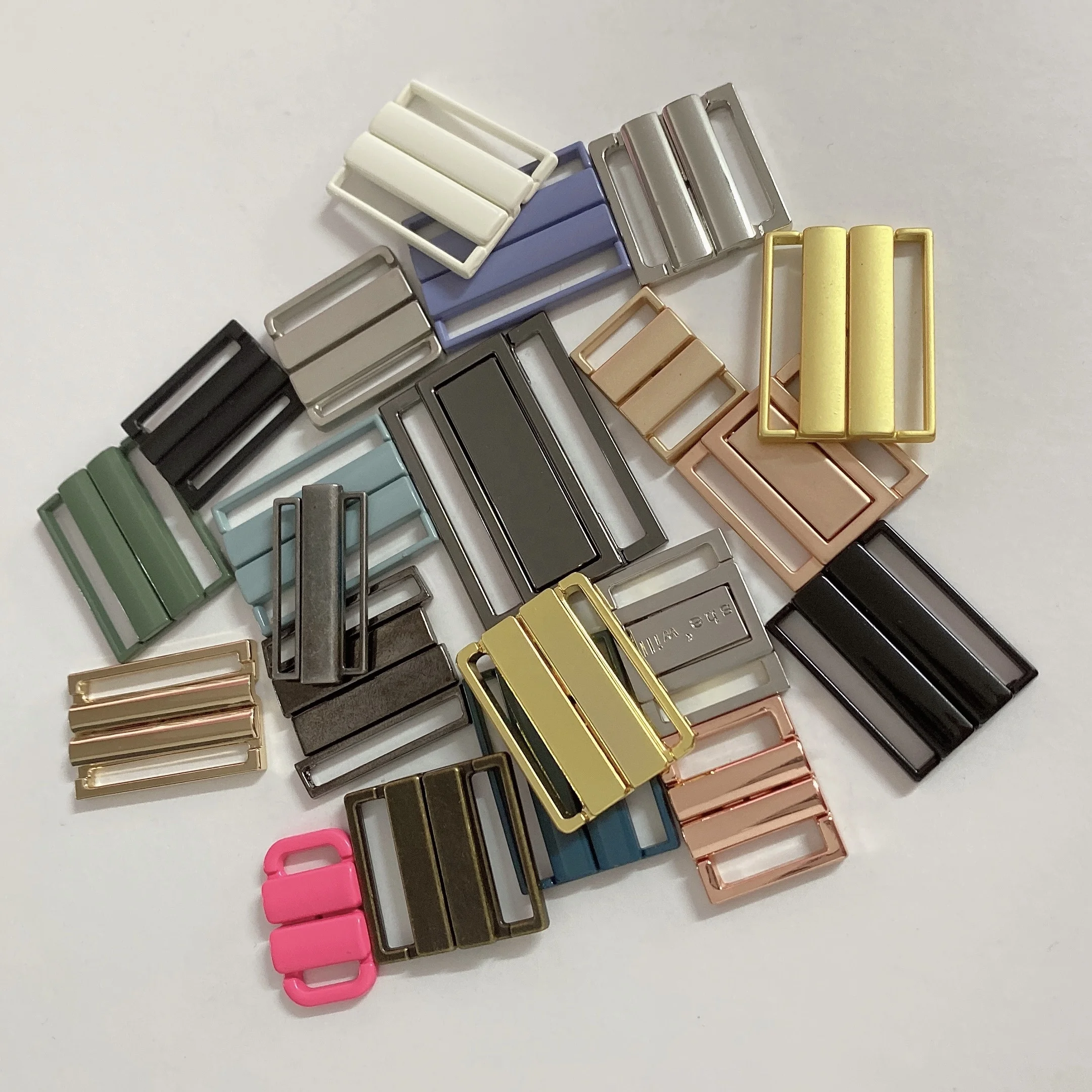 Bikini Buckle Connector underwear bra Closure Clip Beachwear clip Closure Clasp Swimwear Metal Accessories