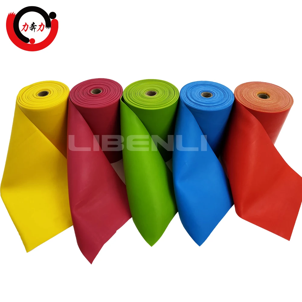 Thera Band and Flat Stretch Band for yoga