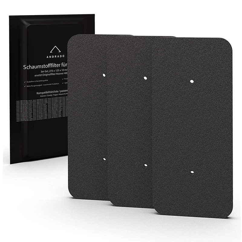 40006731I Heat Pump Dryers Lint and Sponge Replacement Filter for Hoover and Candy Dryers Filter