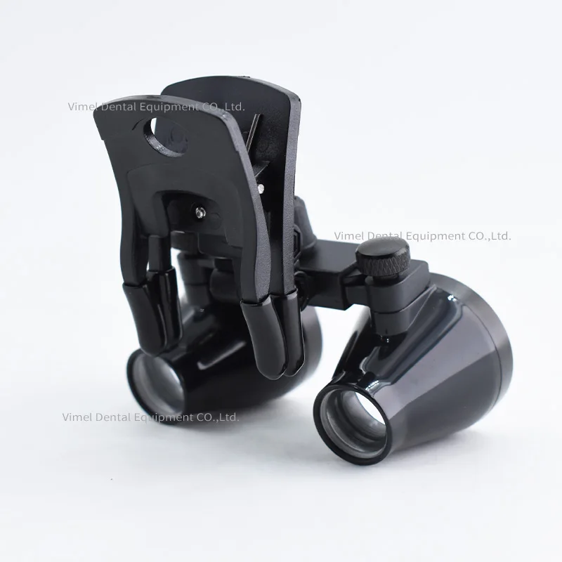 Movable Binocular Dental Loupes 2.5X 3.5X Coated Optical Lens with Clip Magnifying Glass Galilean Dental Magnifier