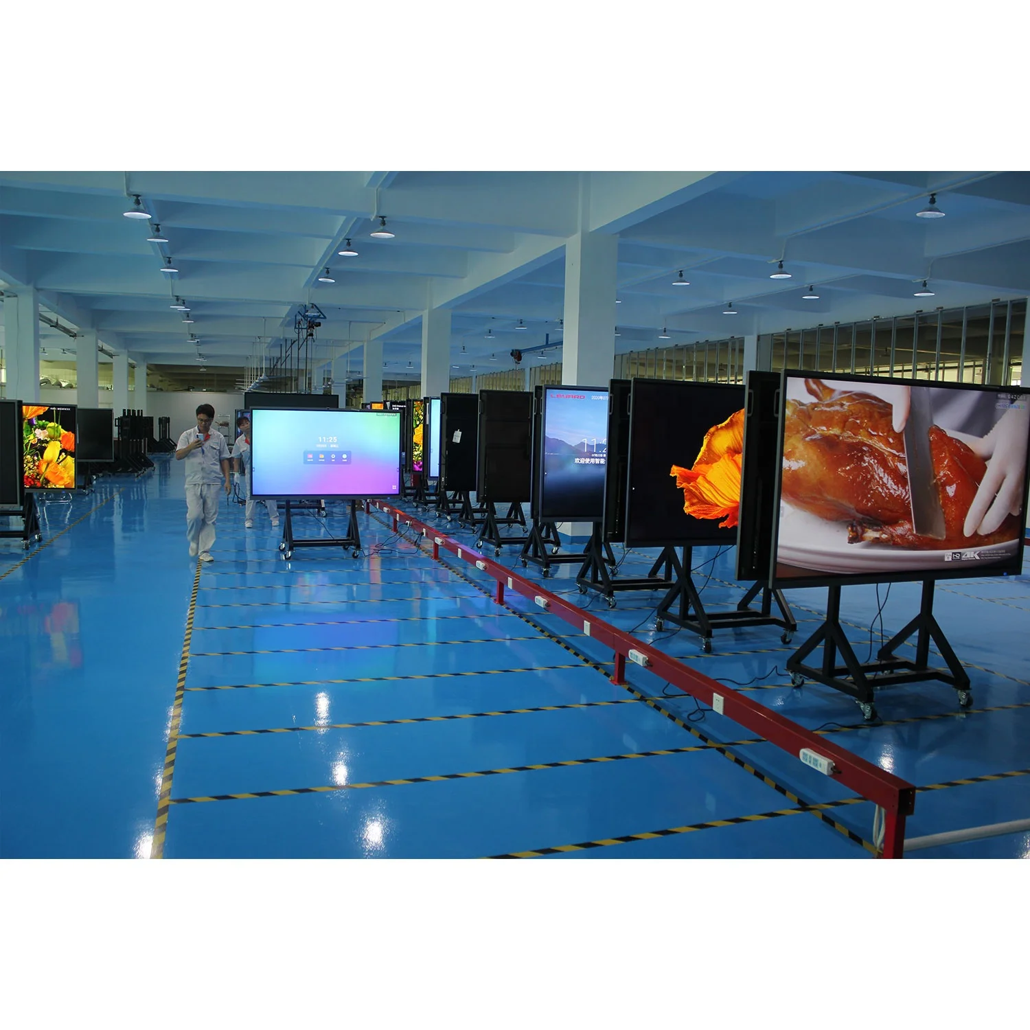 65 75 86 98 110inch ir 4k led lcd display digital whiteboard electronic interactive whiteboard