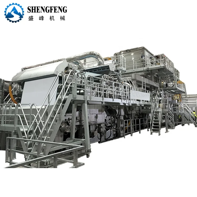 Used for paper mill second-hand culture A4 paper machinery production line