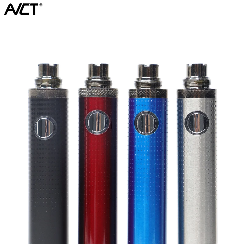 510 Thread 1600mAh Preheating CBD Battery Adjustable Voltage EVOD Twist 2 Batteries For 510 Cartridge