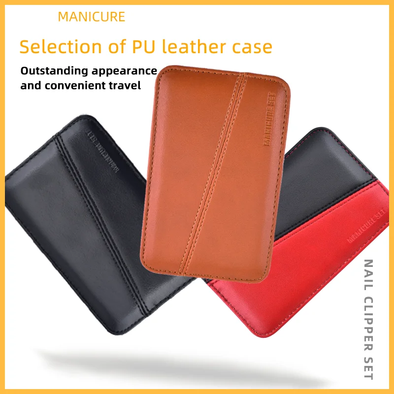 custom logo high quality nail scissors 12pcs nail clipper nail file stainless steel beauty personal care manicure set