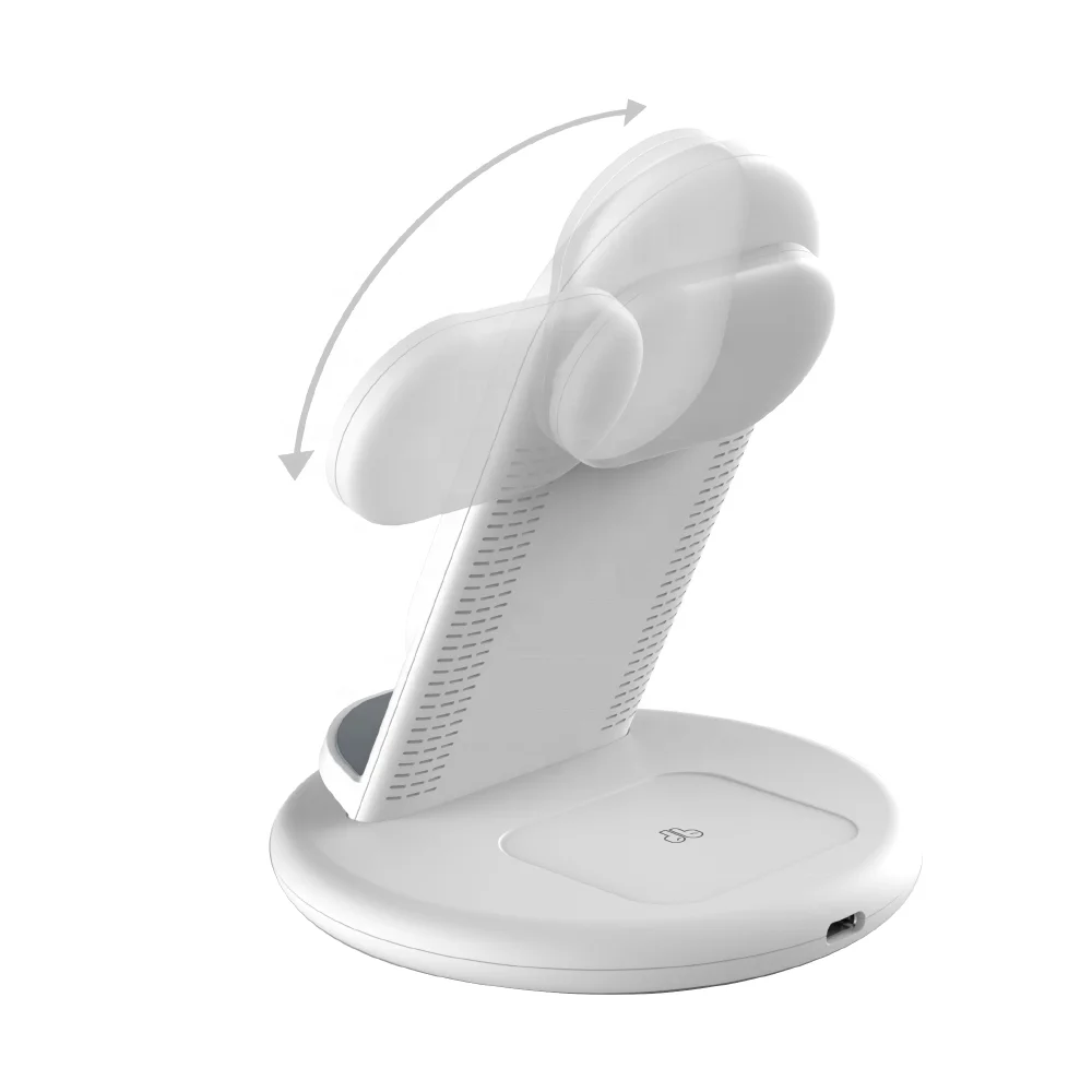 15W Mag Safe Wireless Charger 3 In 1 Wireless Charging Station For Iphone 12 13 Multiple Phones