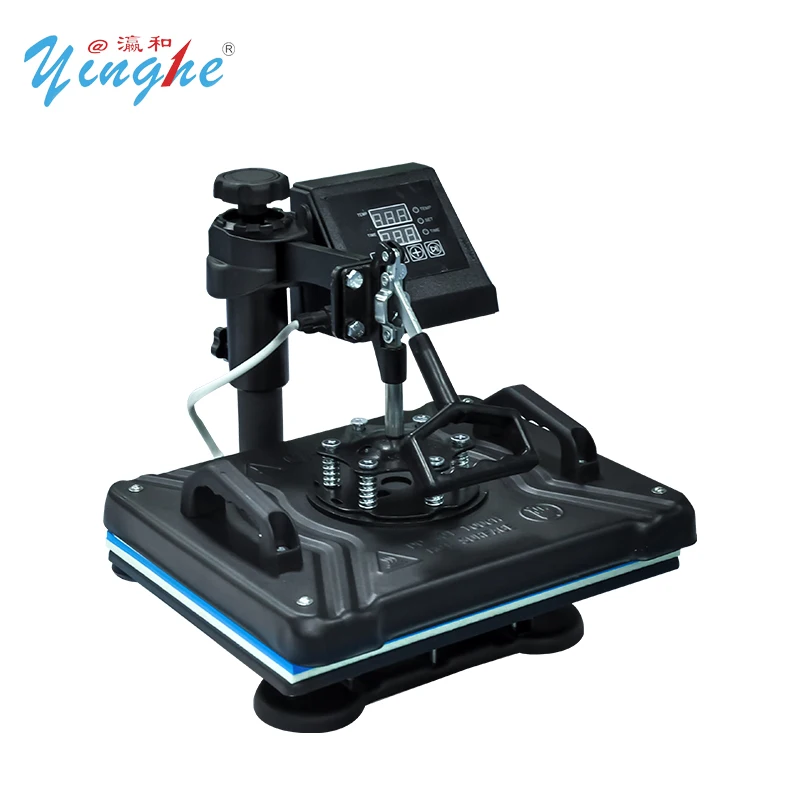 Hot Selling 8 in 1 Multi-Functional Use 29*38cm Manual Heat Press Machine Transfer Printing  T-Shirt Mug Pen Cap Plate Machine