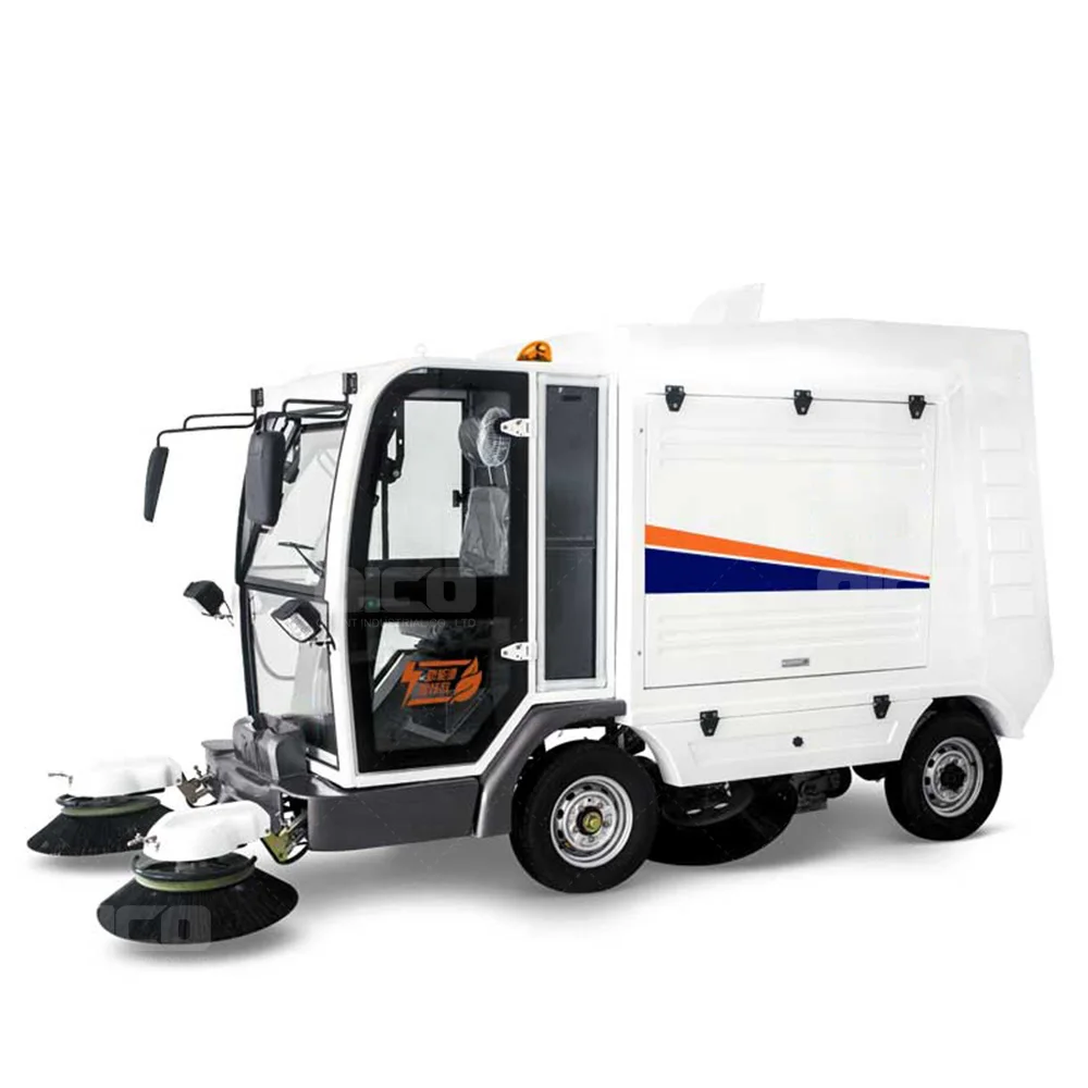 OR-S2000 heavy duty automatic driveway vacuum hard street road floor sweeper