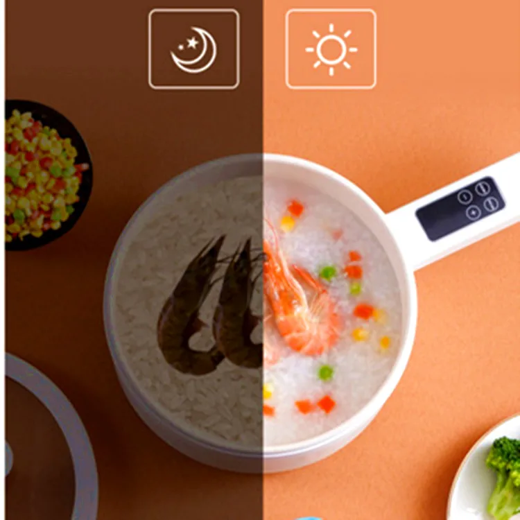 Modern multipurpose skillet electric cook pan non-stick easy cleaning heat control multifunctional electric frying pan