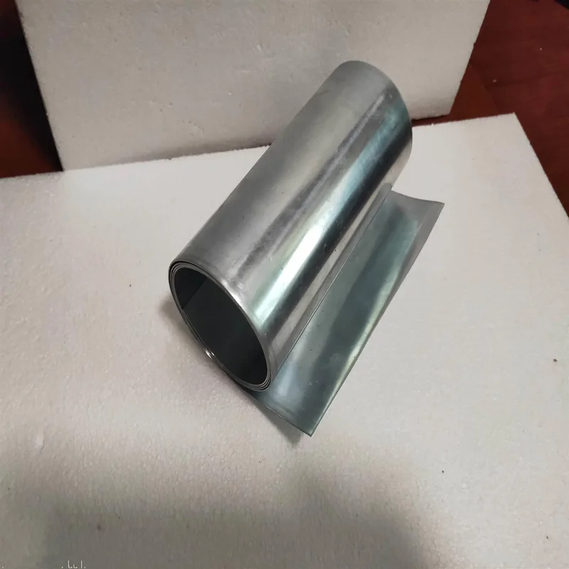 
High Purity Zinc Foil Zinc Flake Zn99.99% 0.01-0.5mm Zinc Metal Strip 