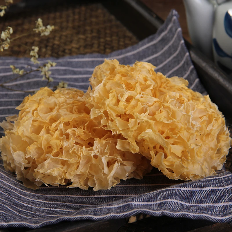 Large White Fungus Individually Packaged Natural AD MUSHROOMS Raw Cooking Dried Mushroom Tremella Fuciformis Mushroom Powder