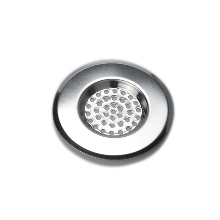 
Kitchen Stainless Steel Drain Cover Plug Basket Sink Strainer 